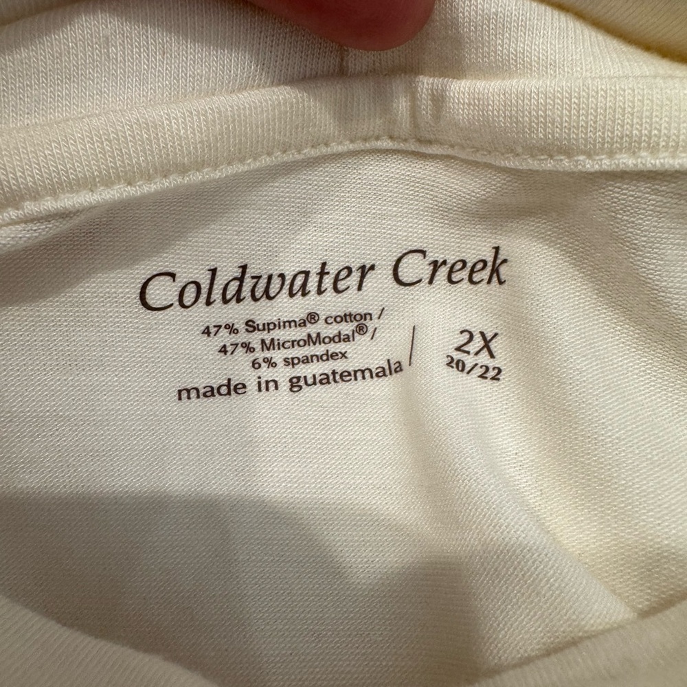 NWT - Coldwater Creek lightweight turtleneck long sleeve top - Picture 4 of 6